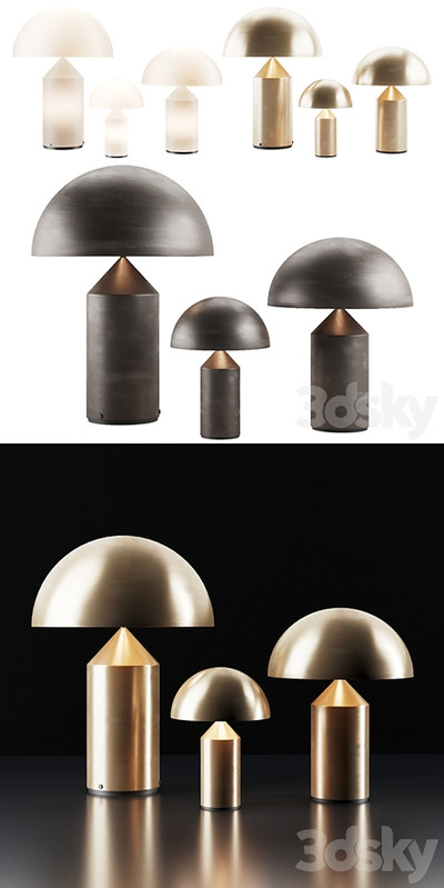 007 Oluce ATOLLO table lamp 00